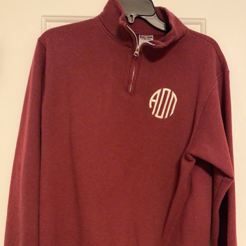 AOII quarter zip sweatshirt